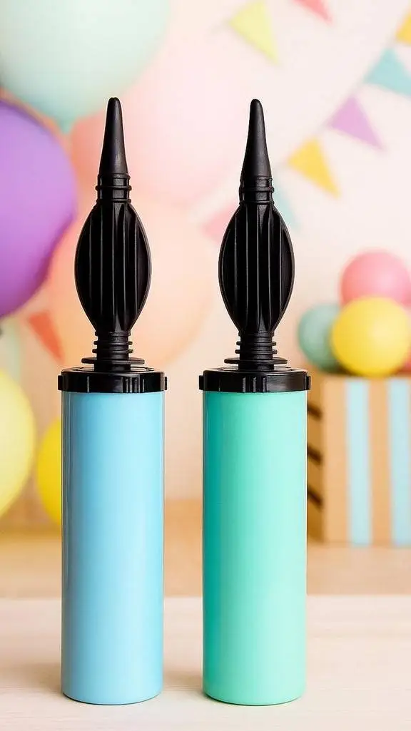 ai character: Baloon pump background