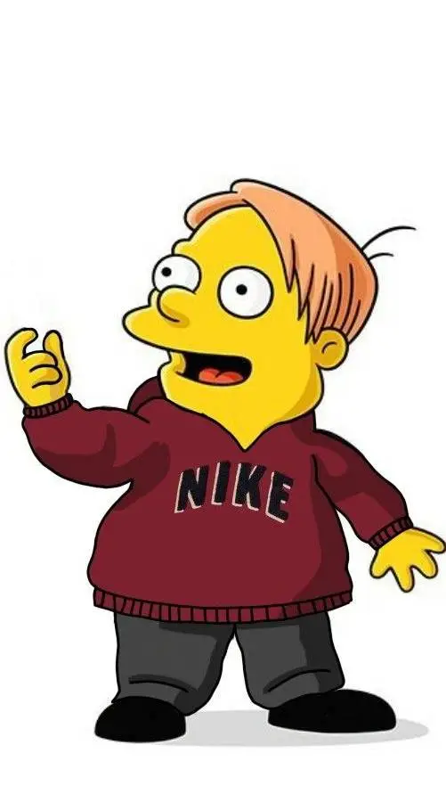 ai character: Martin Prince Nike background