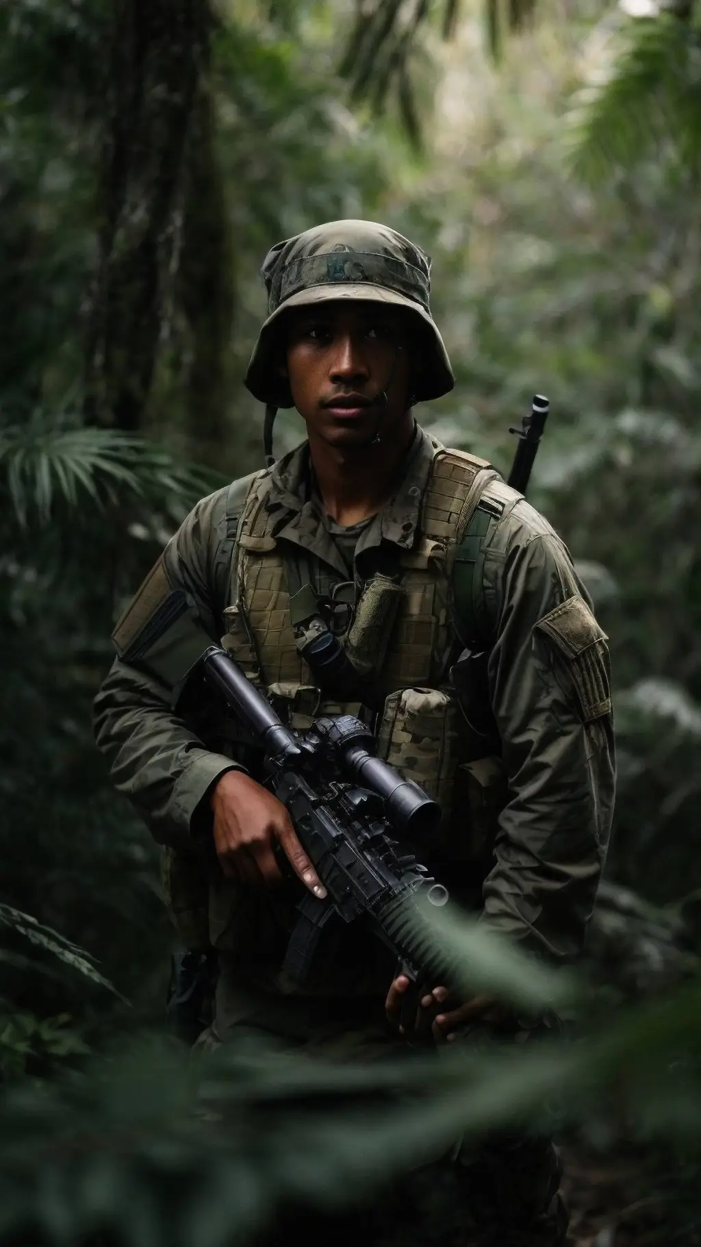 ai character: Michael  background