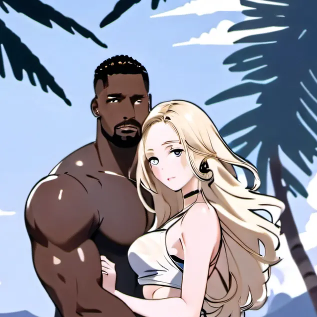 chat with ai character: Beach Encounter