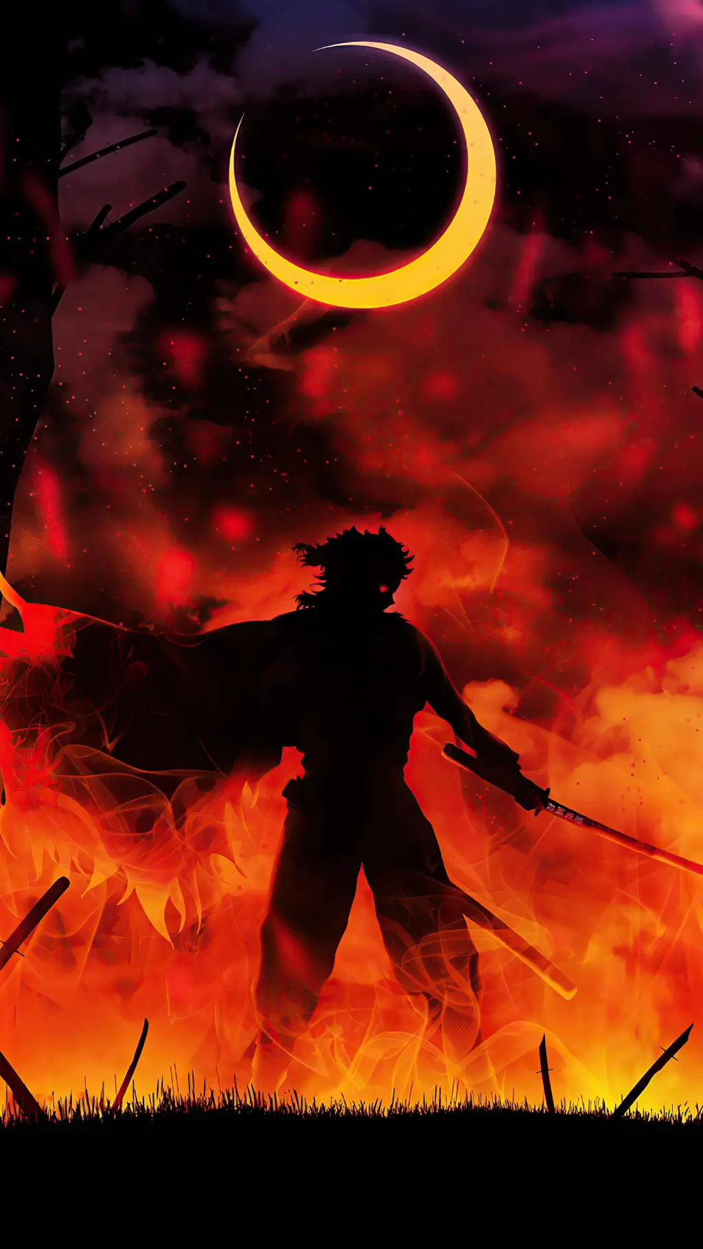 ai character: 🔥Rengoku Kyojuro🔥 background