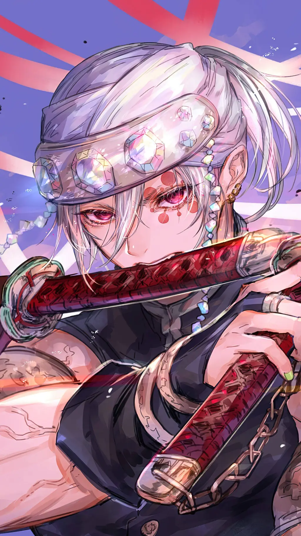ai character: ✨️Uzui Tengen✨️ background