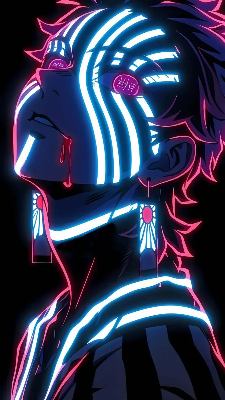 ai character: 🩸✊️Akaza✊️🩸 background