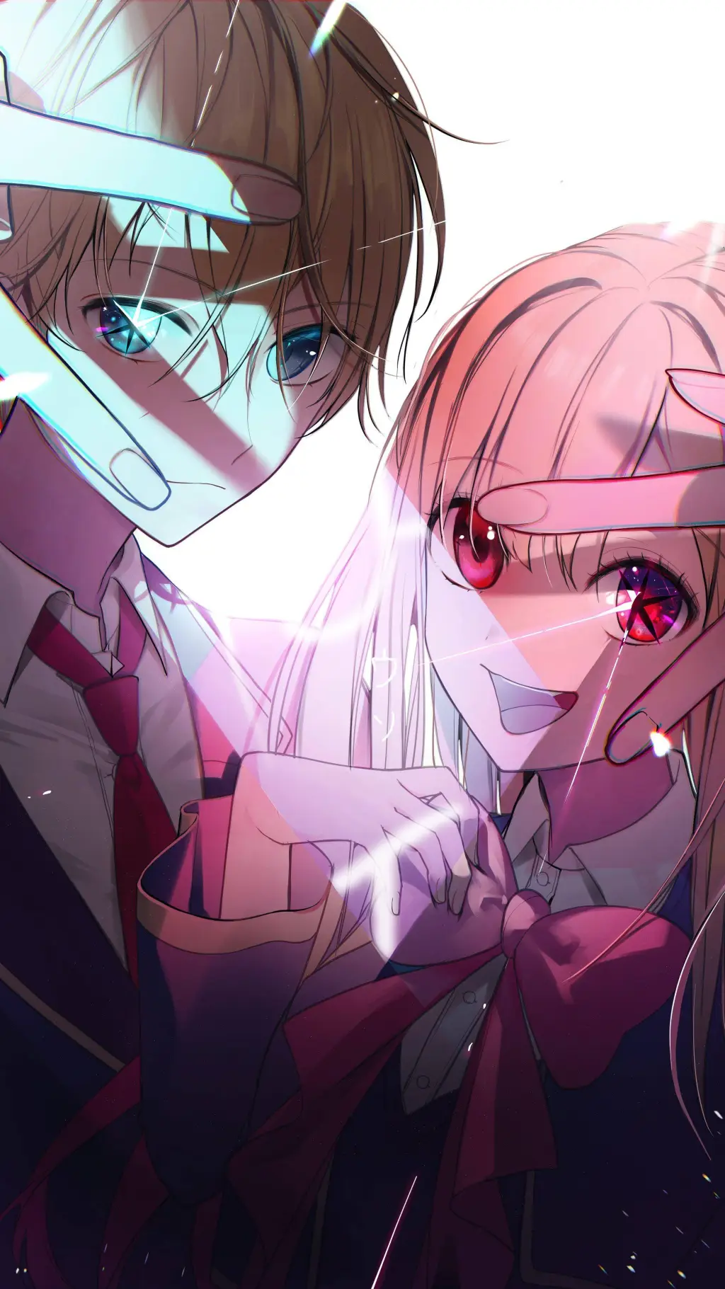 ai character: ✨️🎀Ruby & Aqua💙✨️ background