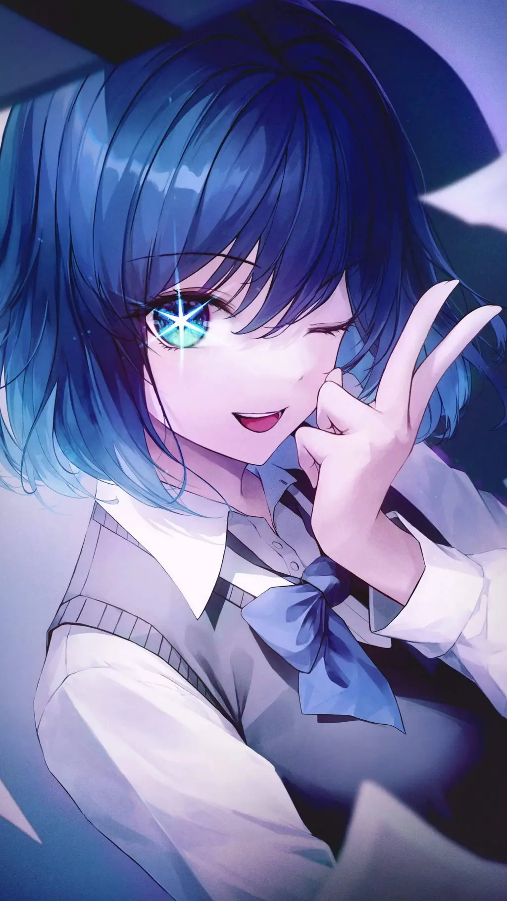 ai character: ✨️Akane Kurokawa🌸 background