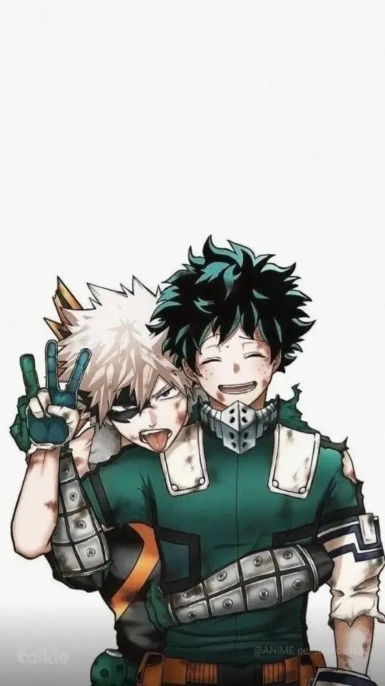 ai character: BakuDeku background