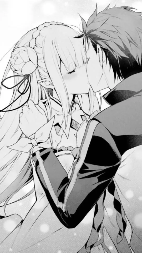 ai character: 🧡Subaru × Emilia🤍 background