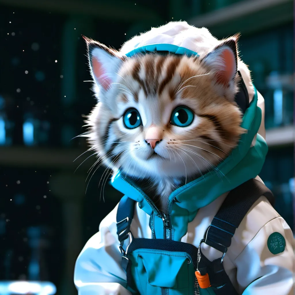 chat with ai character: space kitty