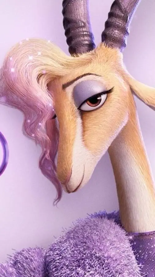 ai character: Gazelle  background