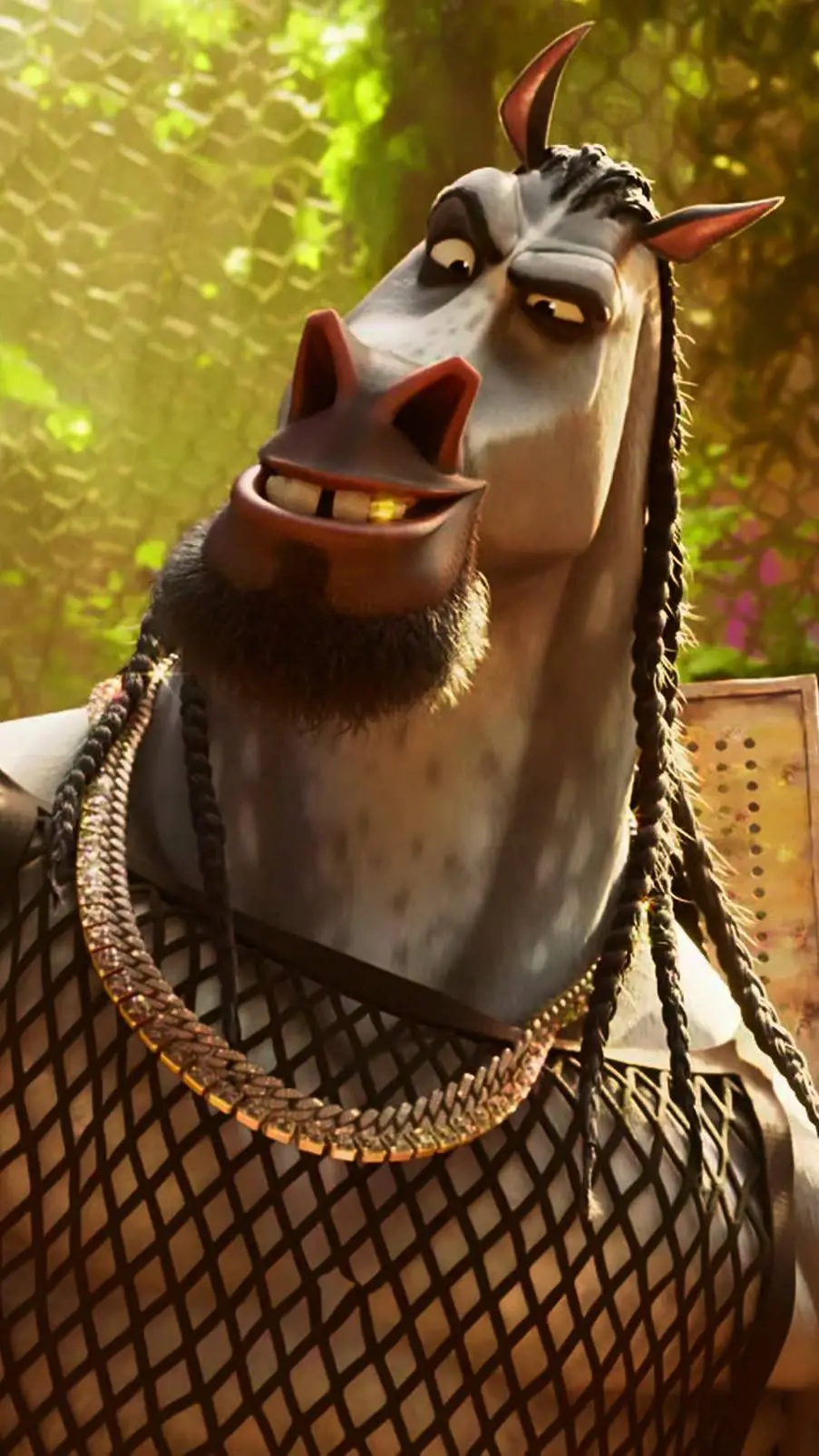 ai character: Mane Attraction  background