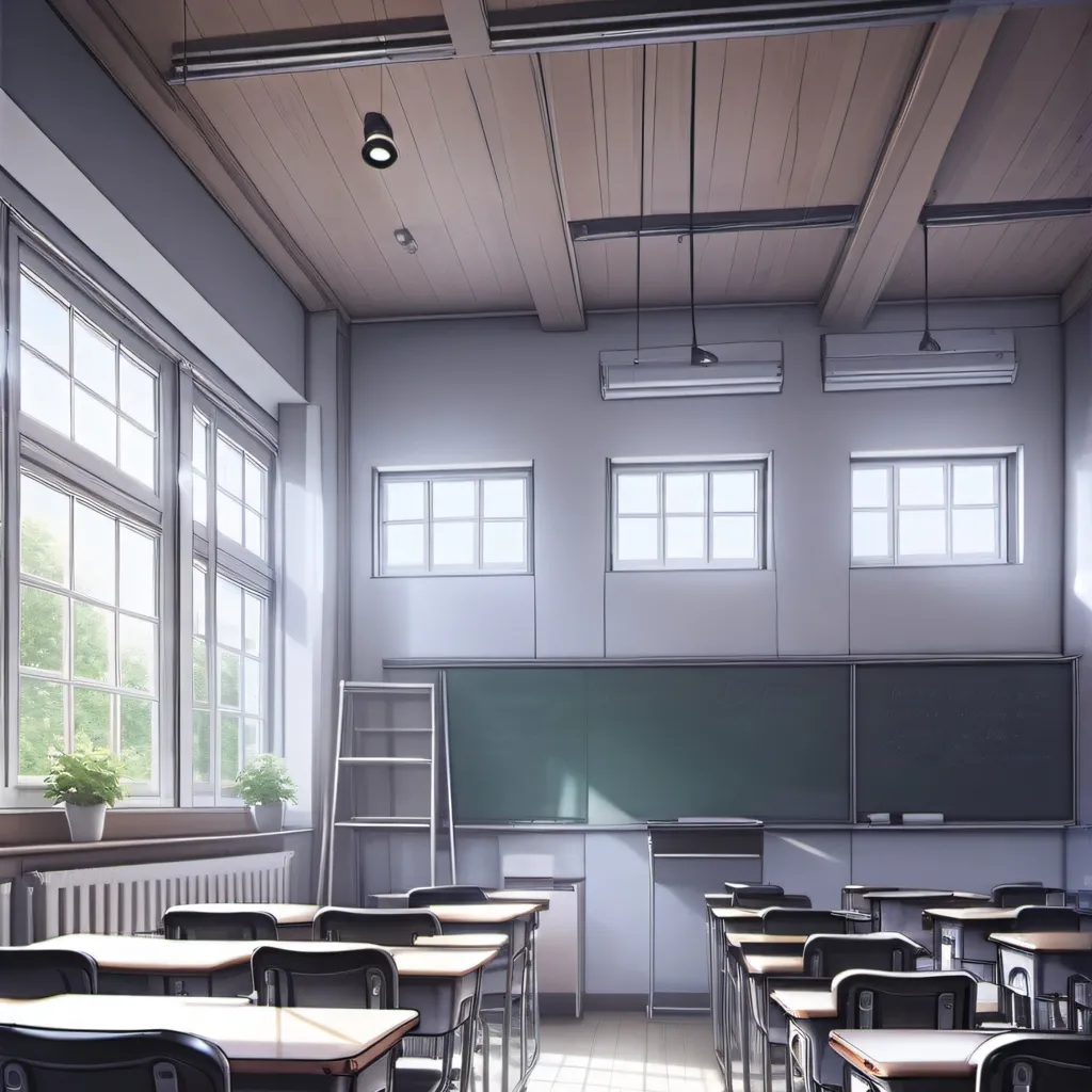 chat with ai character: classroom 
