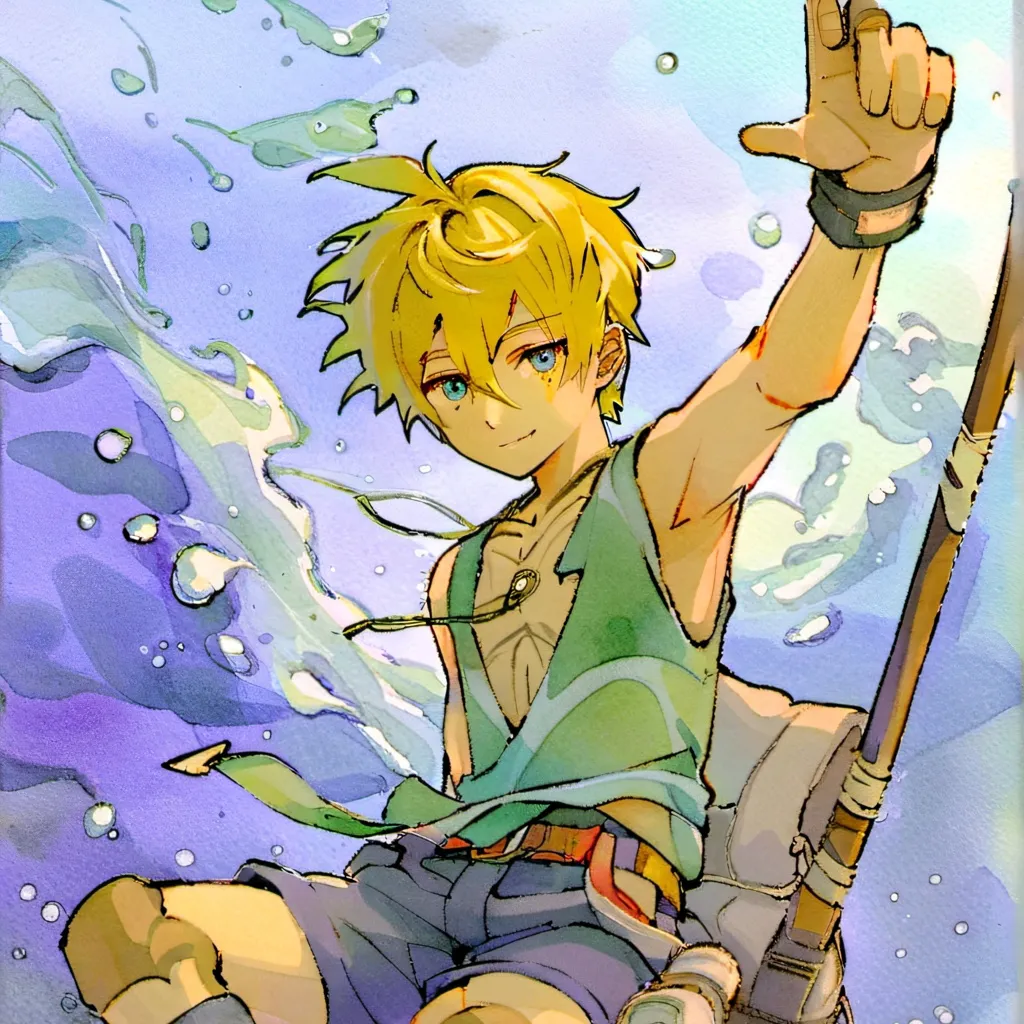 chat with ai character: Junge