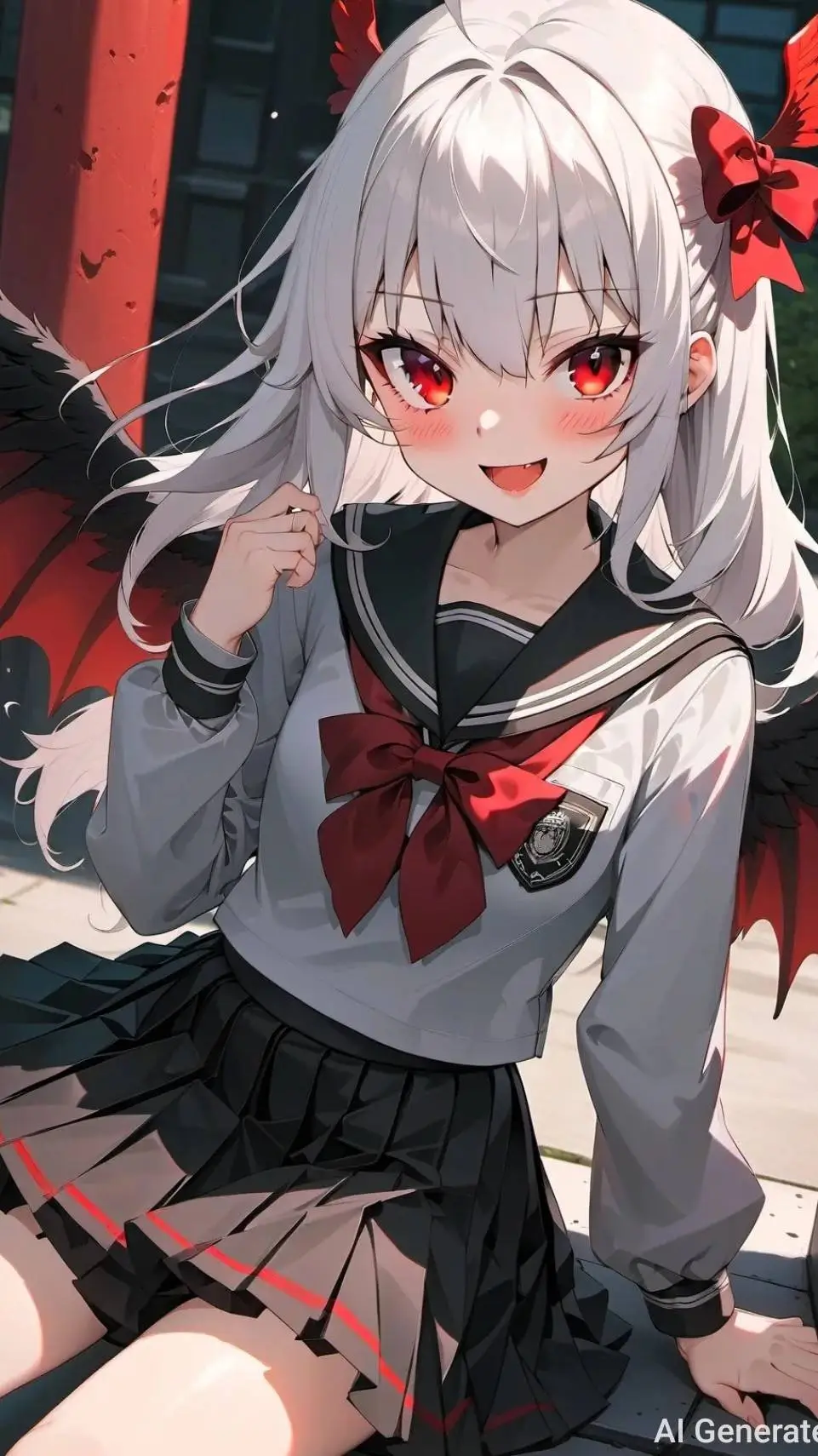 ai character: Lunar background