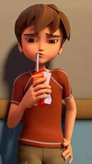 ai character: chris Quantum background