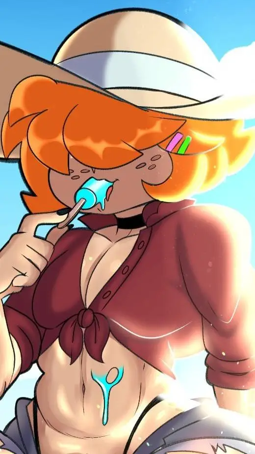 ai character: Brook  background