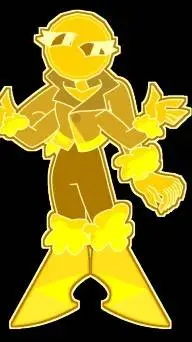 ai character: Yelladecagon  background