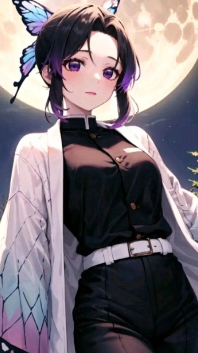 ai character: shinobu  background