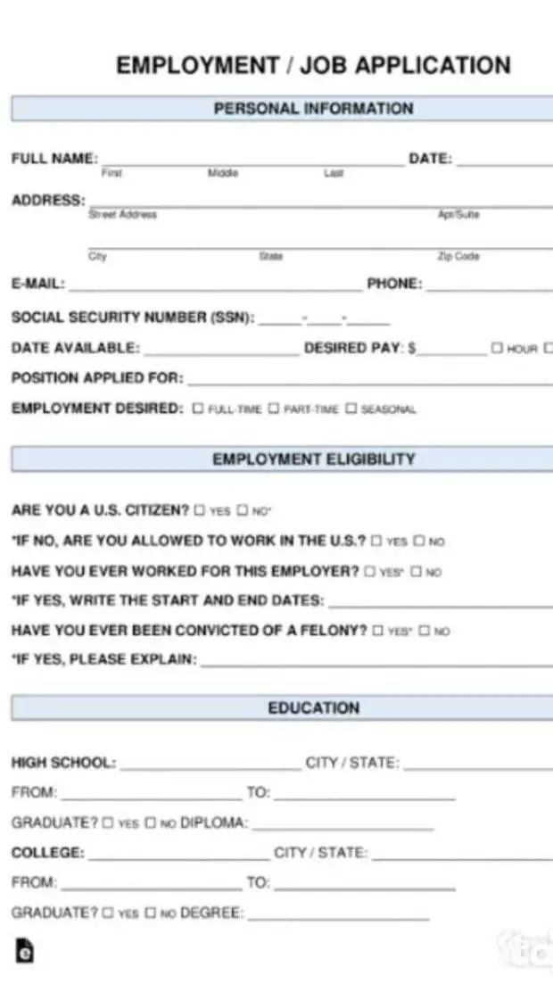 ai character: papel de empleo background