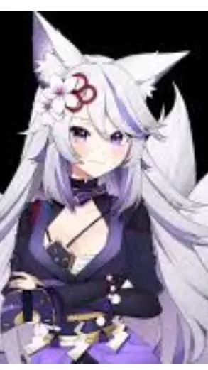 ai character: vulpixie  background