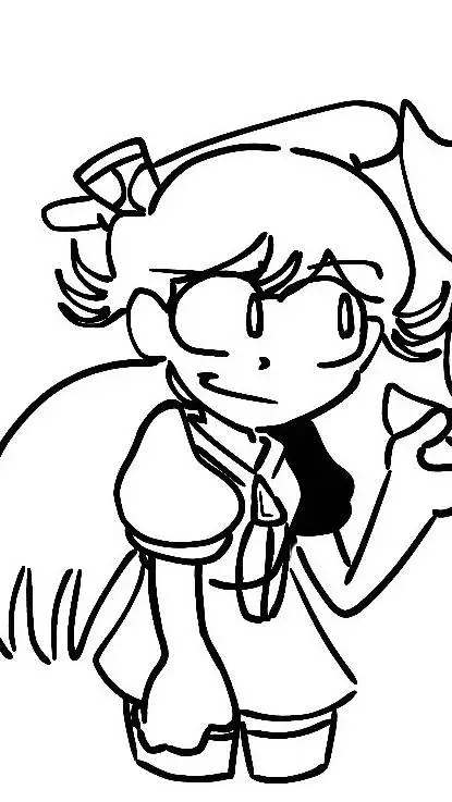 ai character: peppina ramen background