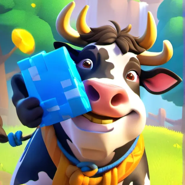 chat with ai character: special cow