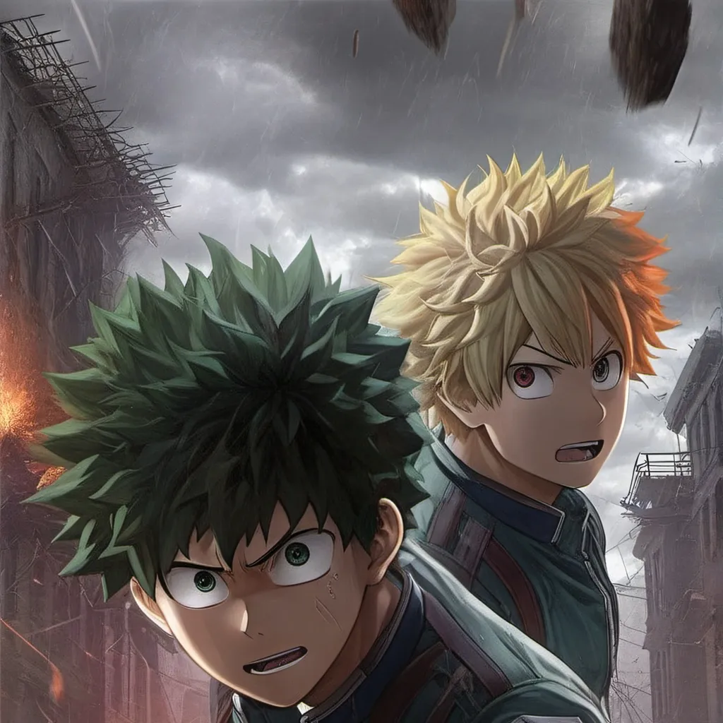 chat with ai character: Bakudeku♡🧡💚