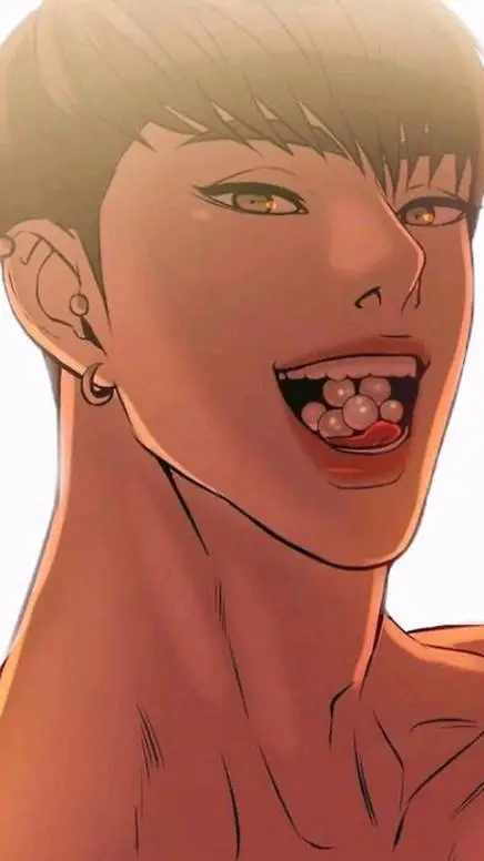 ai character: Pearl boy....🐚 background