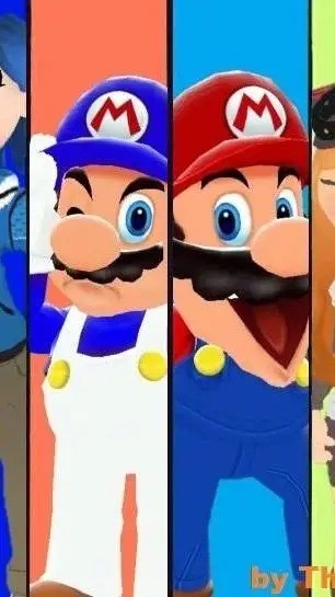 ai character: la pandilla Smg4 background