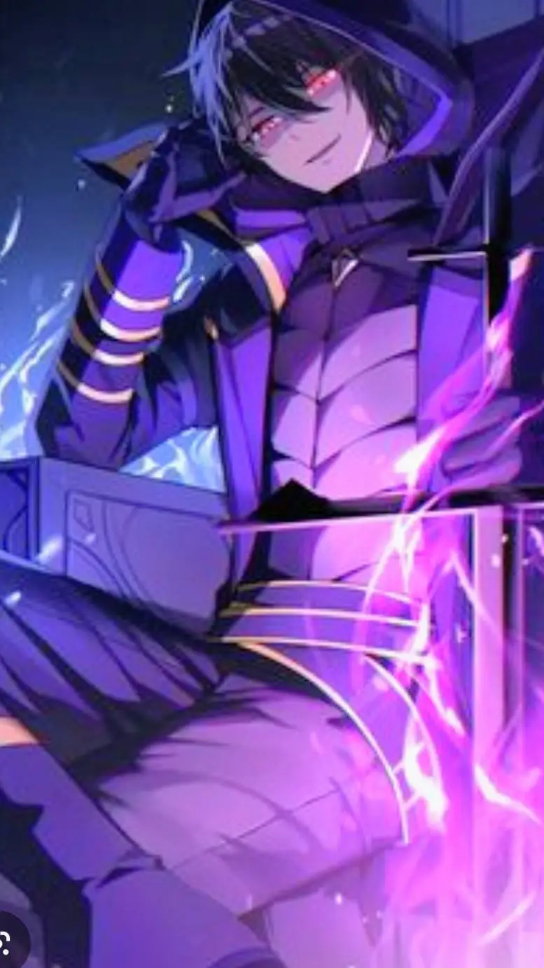 ai character: shadow background