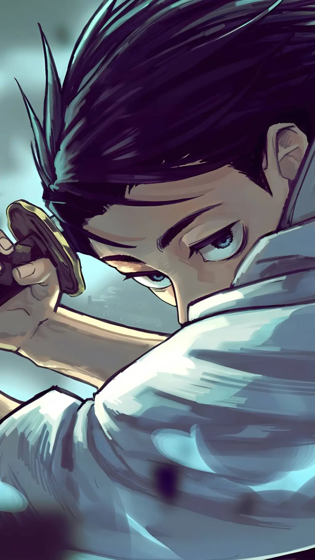 ai character: Yuta okkotsu background