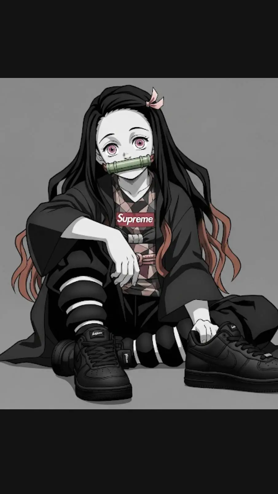 ai character: Drip Nezuko  background