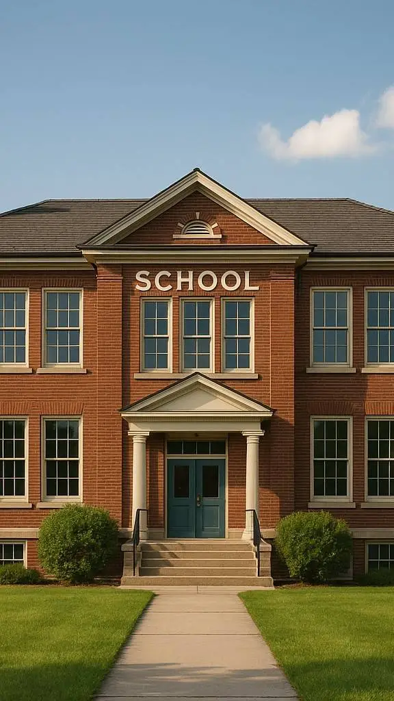 ai character: School background