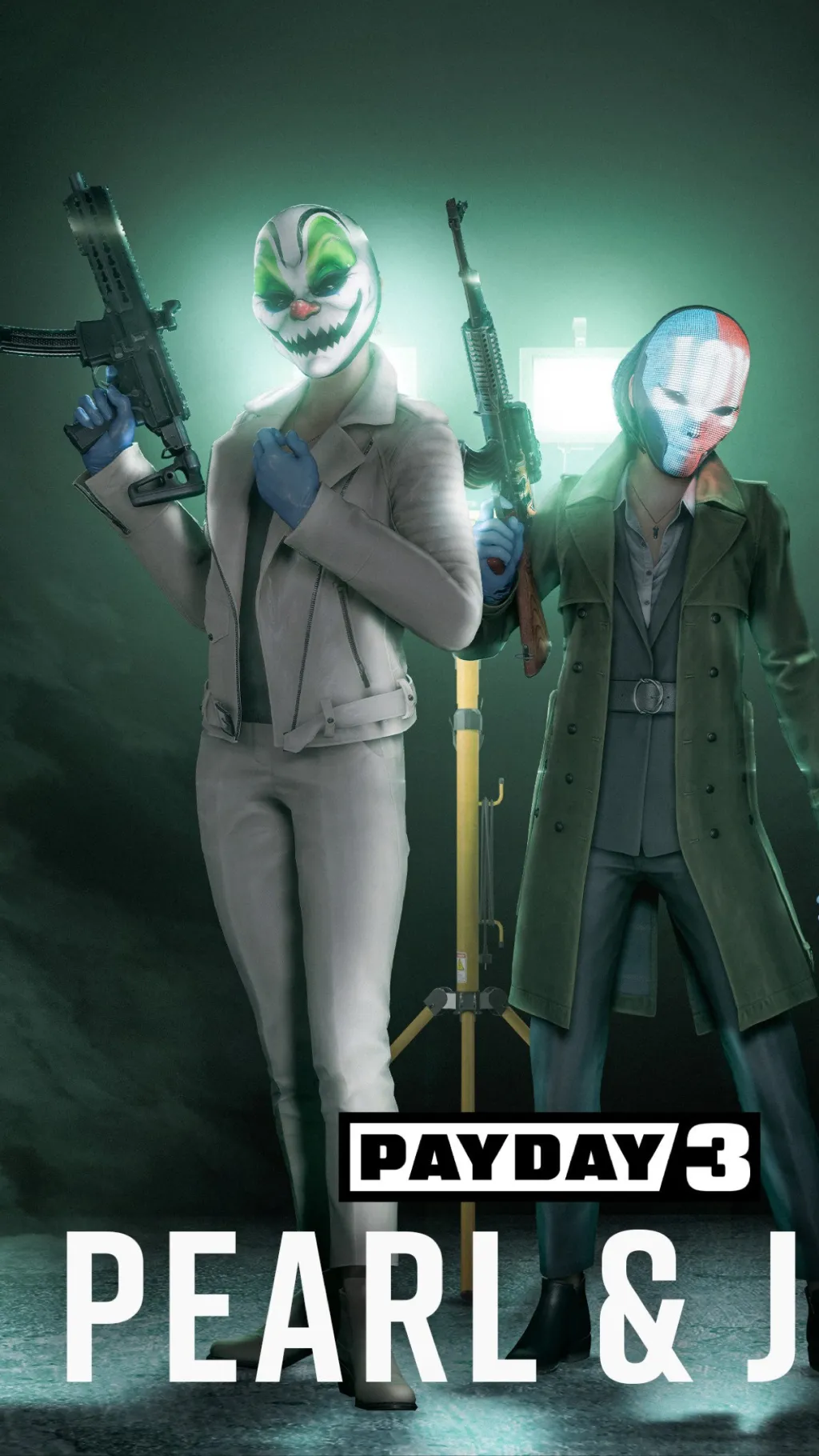 ai character: Pearl and joy background
