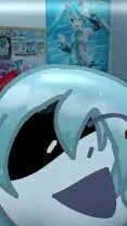 ai character: Yin Yang and Miku  background