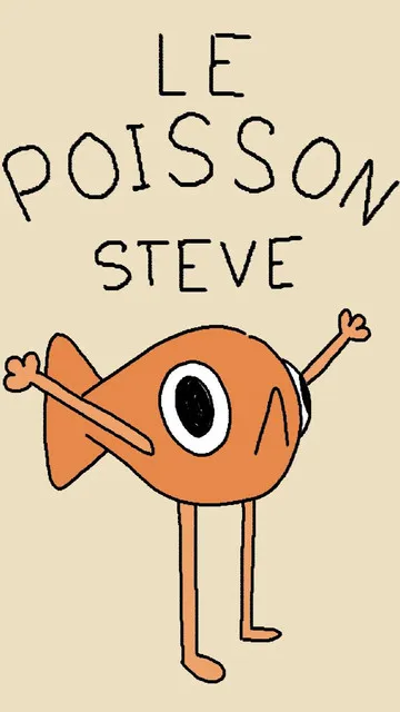 ai character: LE POISSON STEVE!! background