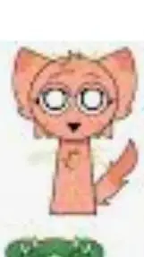 ai character: pink cat background