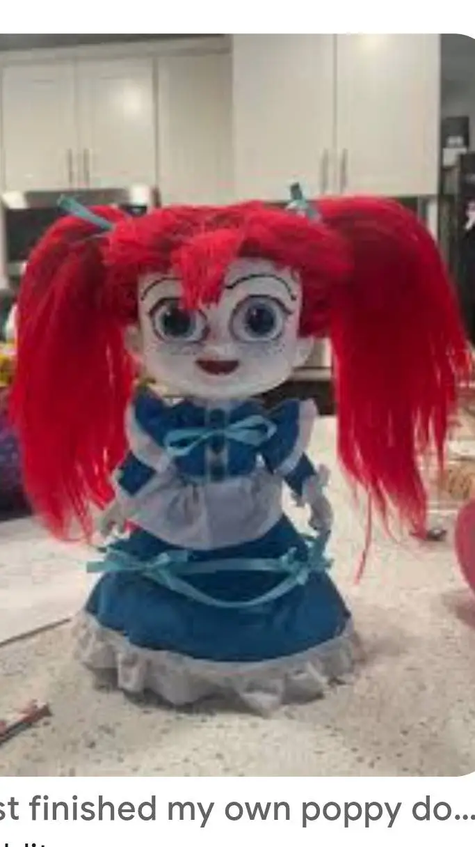 ai character: poppy doll background