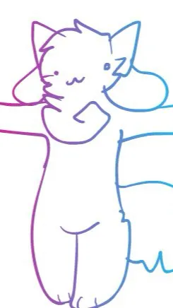 ai character: Kittydog background