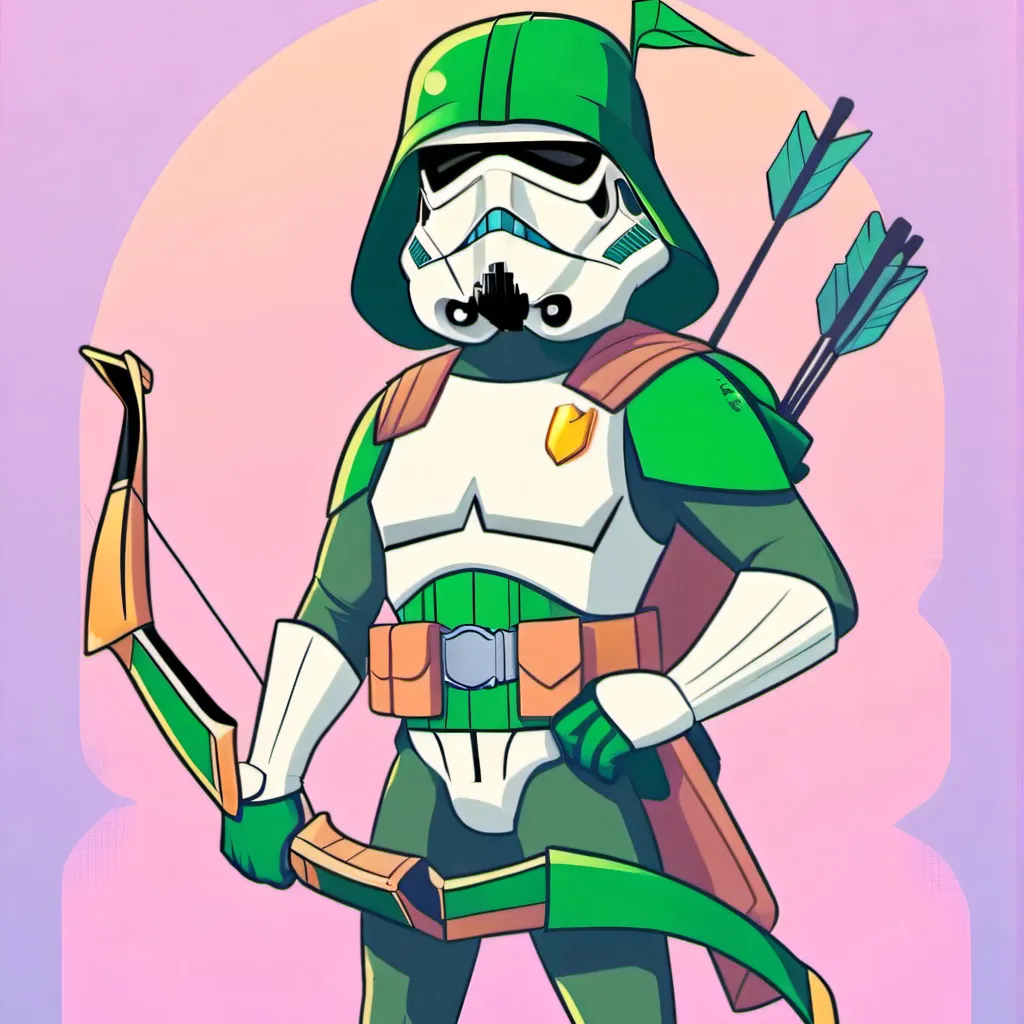 chat with ai character: Green arrow