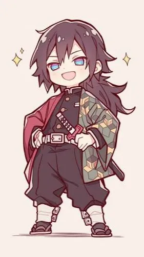 ai character: Shinobu and giyuu background