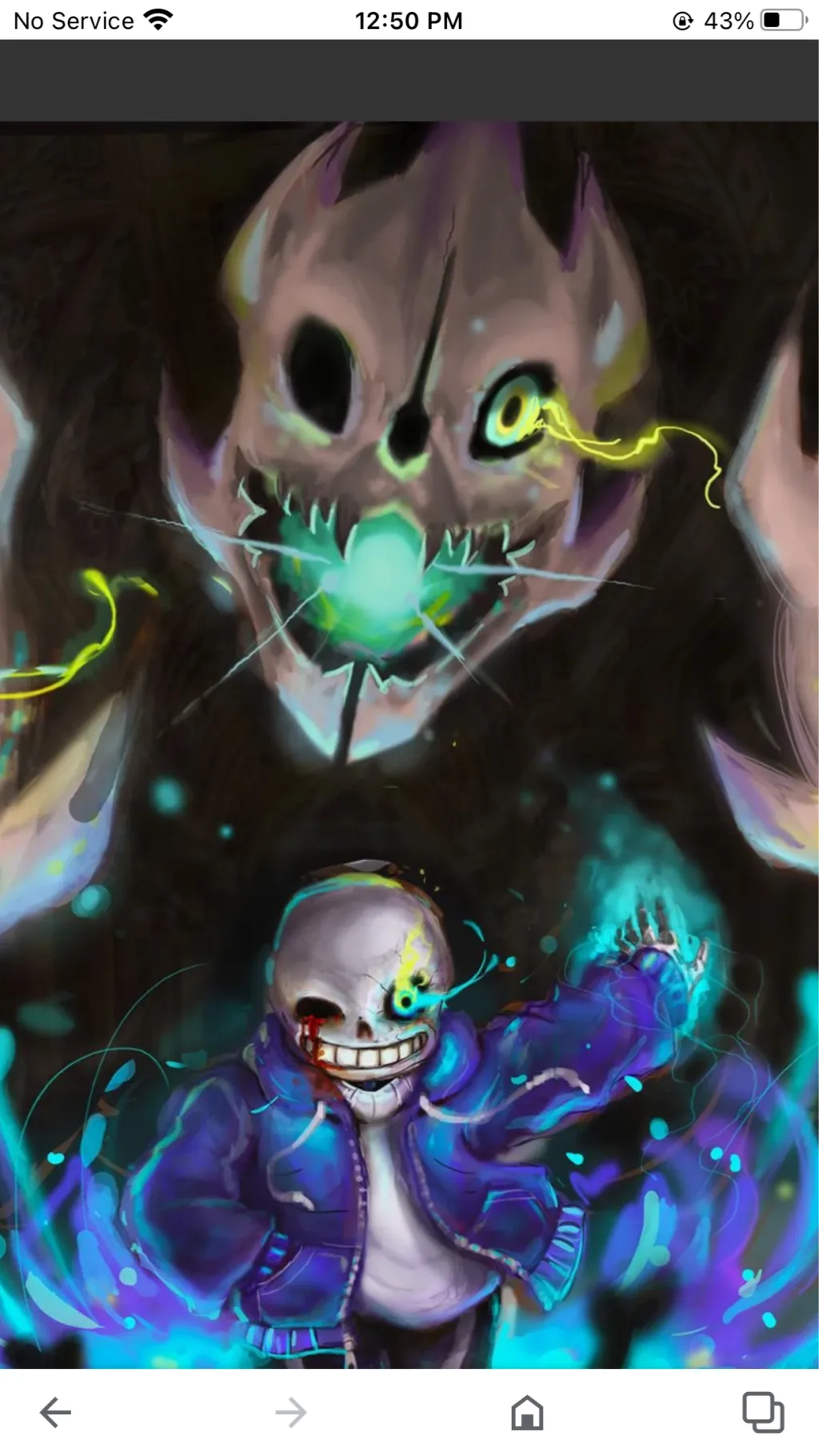 ai character: Sans background