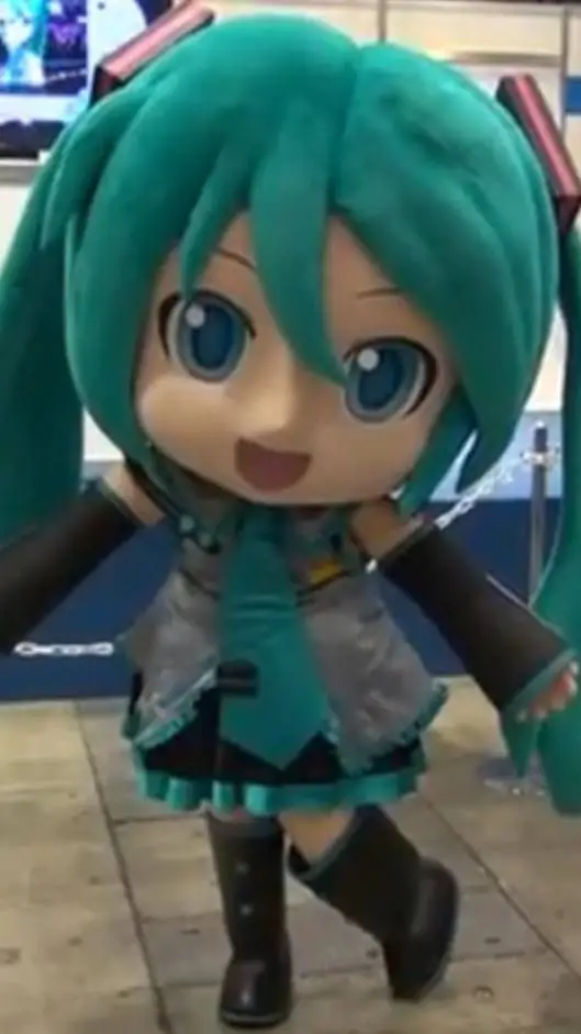 ai character: mikudayo  background