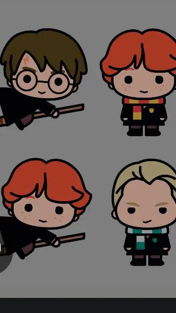 ai character: Hogwarts sleepover background