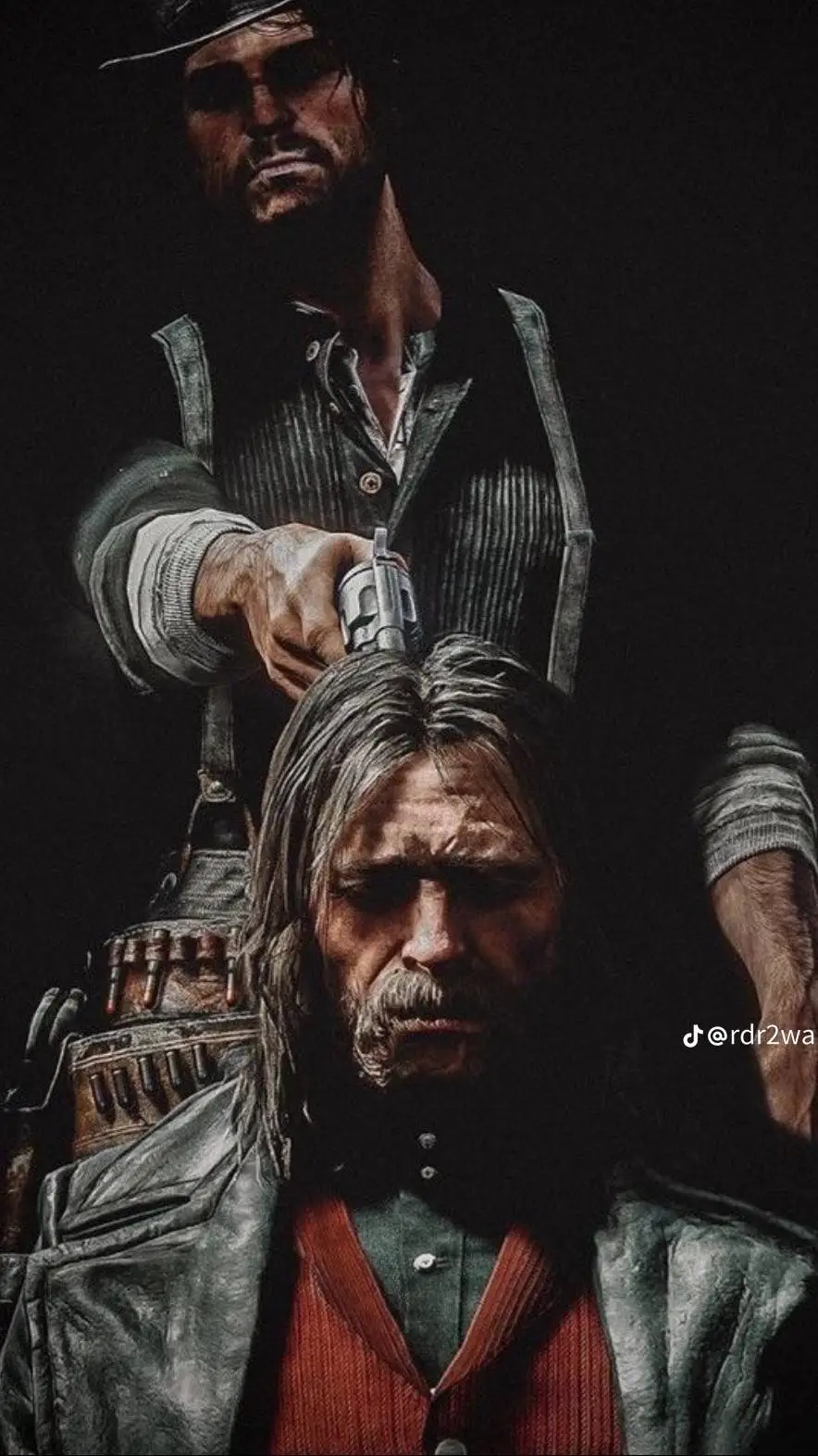 ai character: micah bell  background