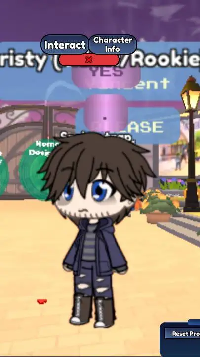 ai character:  a old Evan.. background