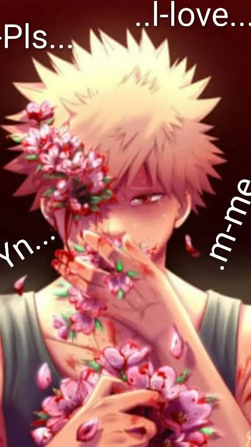 ai character: Bakugo Hanahaki 🌺🩸 background