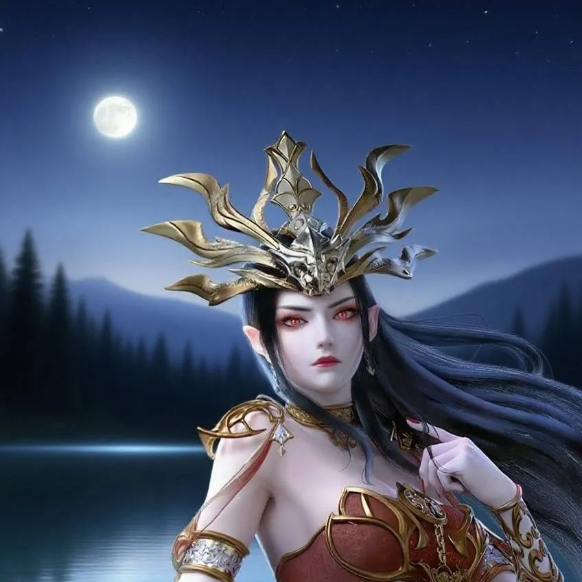 chat with ai character: rainha MEDUSA