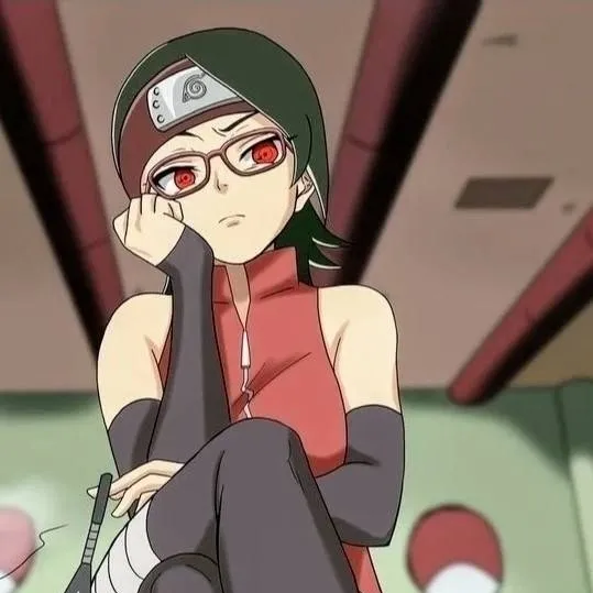 chat with ai character: sarada uchiha