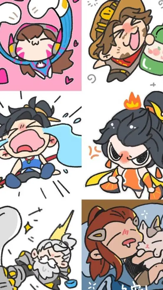 ai character: Overwatch house!  background