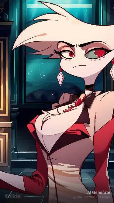 ai character: angle dust  background